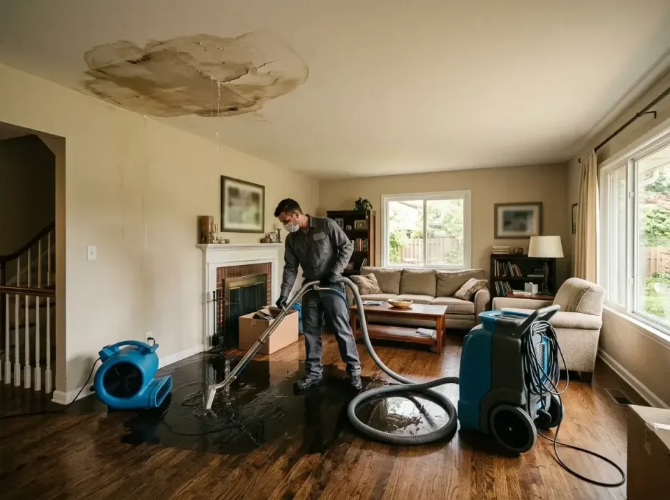 attic-pipe-burst-ceiling-drip-008 — frequently asked questions, Water Damage Restoration & Carpet Care in Ocean Acres, NJ